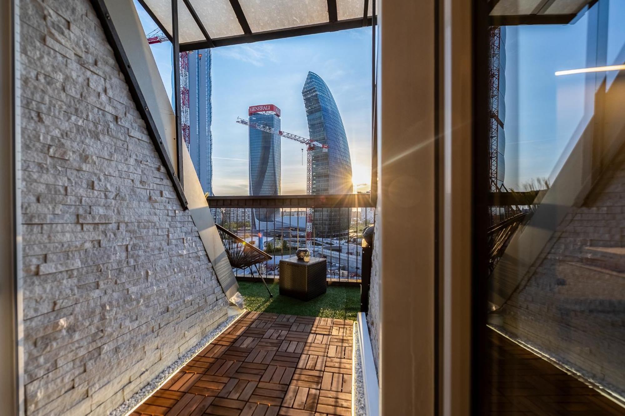 Luxury Skyview Suite - Citylife Apartment - Mico Мілан Екстер'єр фото
